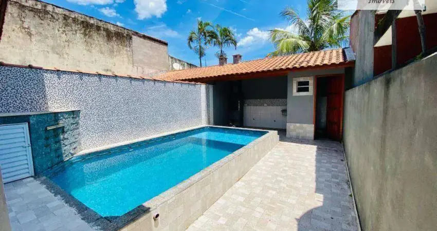 Casa com 2 dormitórios à venda, 69 m² por R$ 319.900,00 - Balneário Flórida Mirim - Mongaguá/SP