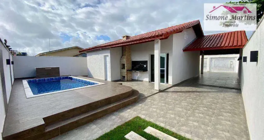 Casa com 2 dormitórios à venda, 110 m² por R$ 549.000,00 - Califórnia - Itanhaém/SP