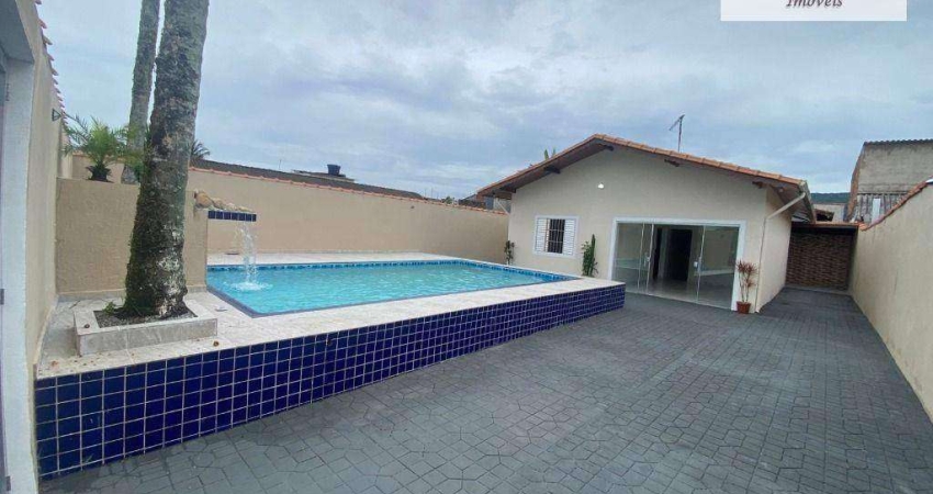 CASA COM PISCINA EM LOTE INTEIRO Á VENDA NA PRAIA DE ITANHAÉM