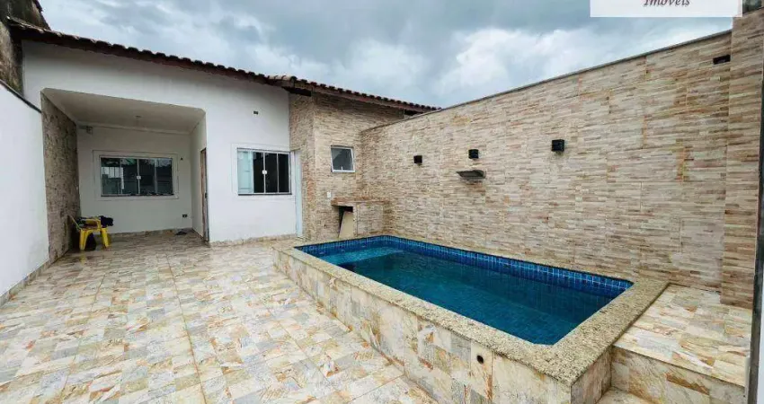 Casa com 2 dormitórios à venda, 60 m² por R$ 399.980,00 - Balneário Regina Maria - Mongaguá/SP