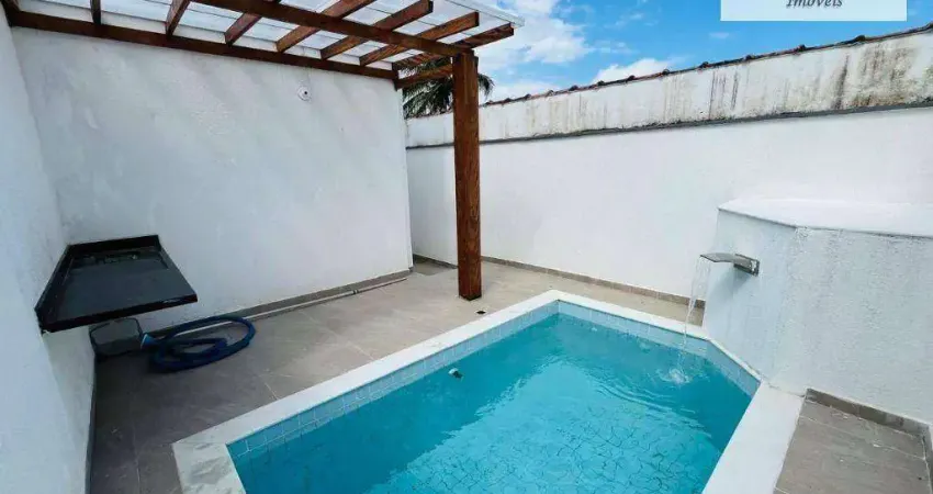 CASA NOVA LADO PRAIA COM PISCINA NA CIDADE DE ITANHAEM