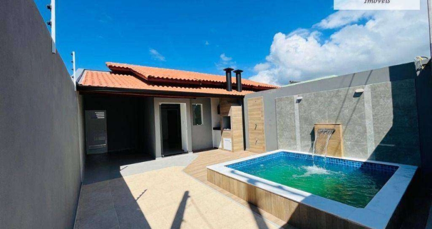 Casa com 3 dormitórios à venda, 85 m² por R$ 379.000,00 - Nova Itanhaém - Interior - Itanhaém/SP