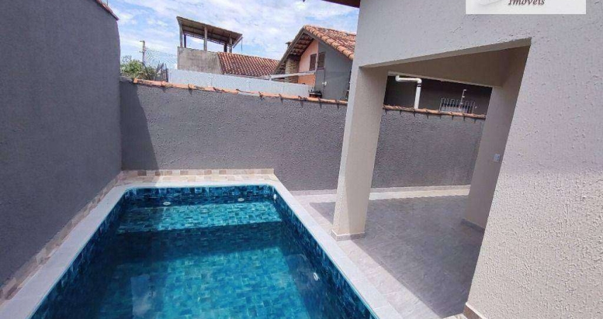 Casa com 2 dormitórios à venda, 62 m² por R$ 319.900,00 - Estância Balneária Tupy - Itanhaém/SP
