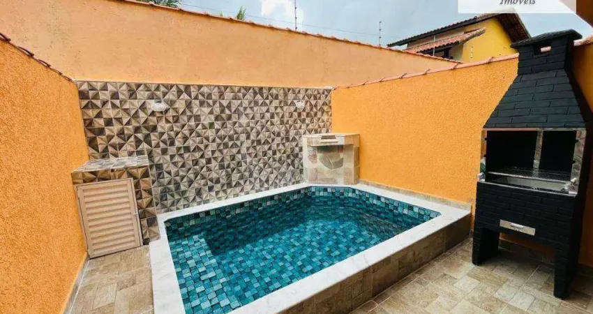 Sobrado com 2 dormitórios à venda, 59 m² por R$ 319.000,00 - Cibratel II - Itanhaém/SP