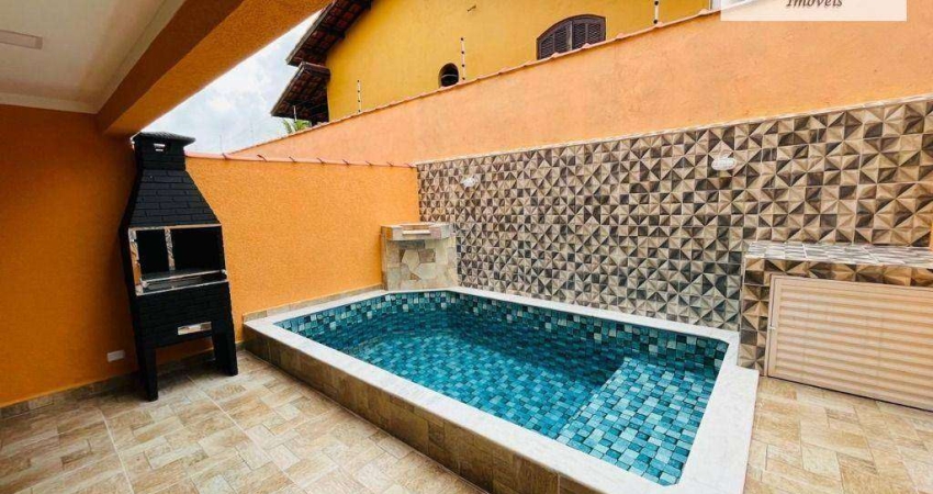 Sobrado com 2 dormitórios à venda, 76 m² por R$ 359.000,00 - Cibratel II - Itanhaém/SP