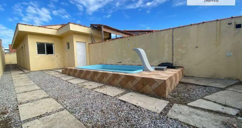 Casa com piscina e 2 dormitórios à venda, 82 m² por R$ 340.000 - Balneário Marazul - Itanhaém/SP