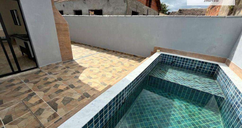 Casa com 2 dormitórios à venda, 65 m² por R$ 369.900 - Balneário Jardim de Itanhaém (F/Grandesp) - Itanhaém/SP