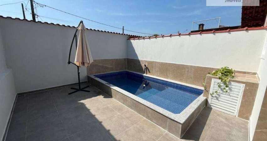 Casa com 2 dormitórios à venda, 76 m² por R$ 375.900,00 - Oceanópolis - Mongaguá/SP