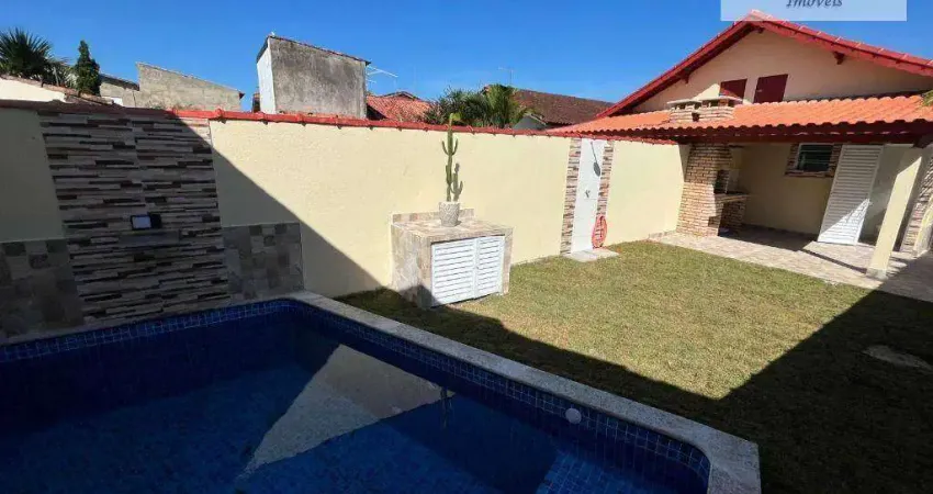 Casa com 3 dormitórios à venda, 82 m² por R$ 479.900,00 - Santa Terezinha - Itanhaém/SP