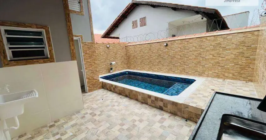 Casa com 2 dormitórios à venda, 72 m² por R$ 350.000 - Balneário Veneza - Itanhaém/SP