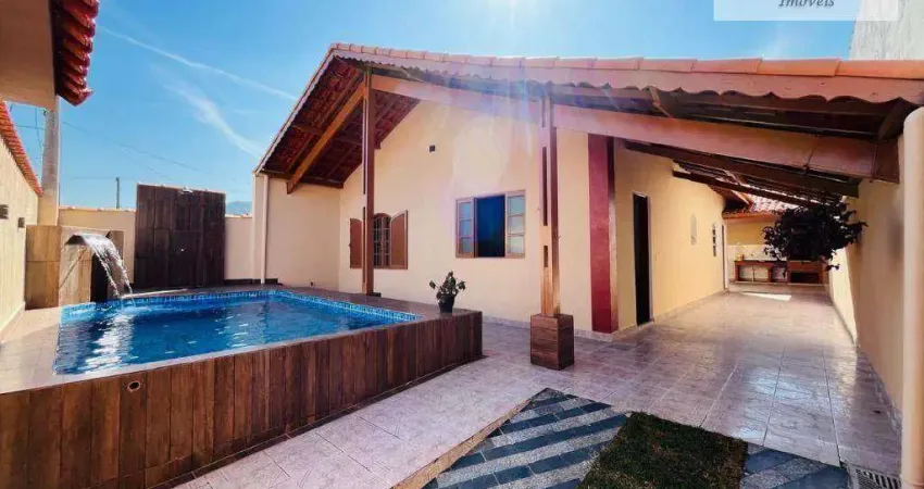 CASA EM LOTE INTEIRO,  COM PISCINA EM  MONGAGUA/SP ?????