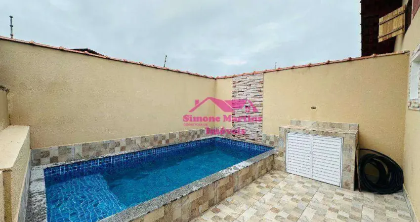 Casa com 2 dormitórios à venda, 55 m² por R$ 359.900,00 - Jardim Magalhães - Itanhaém/SP