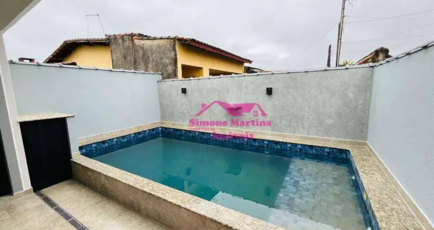 Casa com 2 Quartos à venda por R$ 475.000 - Jardim Praia Grande - Mongaguá/SP