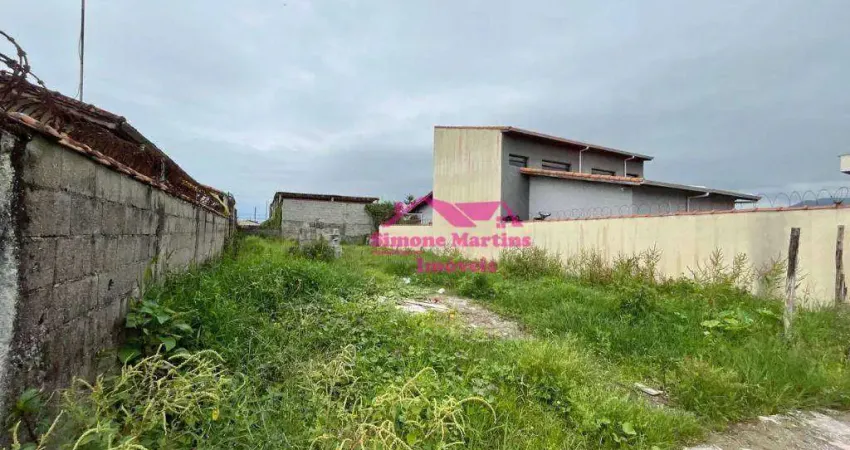 Oportunidade para construção de duas casas geminadas na praia de mongaguá, lote inteiro disponivel para venda.