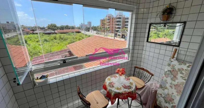 Apartamento com vista para o mar no centro da cidade de mongaguá