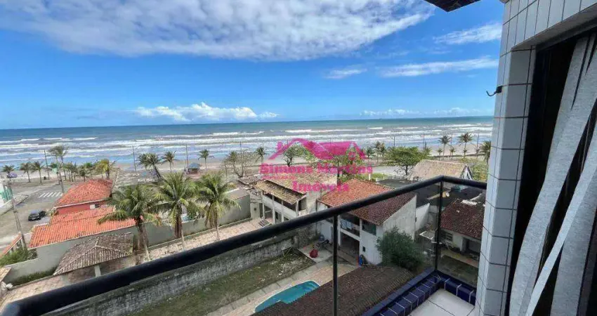 Apartamento com vista para o mar á venda com 02 quartos na praia de mongaguá
