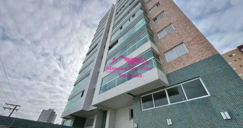 Apartamento pé na areia á venda no centro da cidade de mongaguá