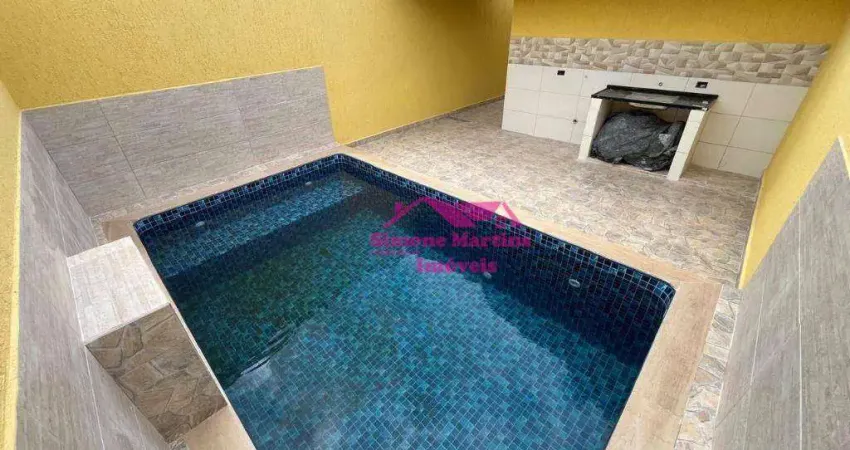 Casa com 2 dormitórios à venda, 70 m² por R$ 450.000,00 - Santa Eugênia - Mongaguá/SP