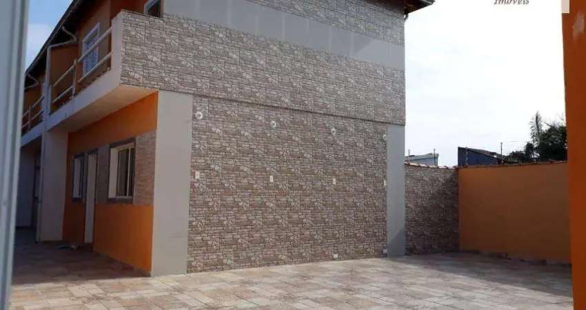 Village com 2 dormitórios à venda, 75 m² por R$ 234.900,00 - Balneário Itaguaí - Mongaguá/SP