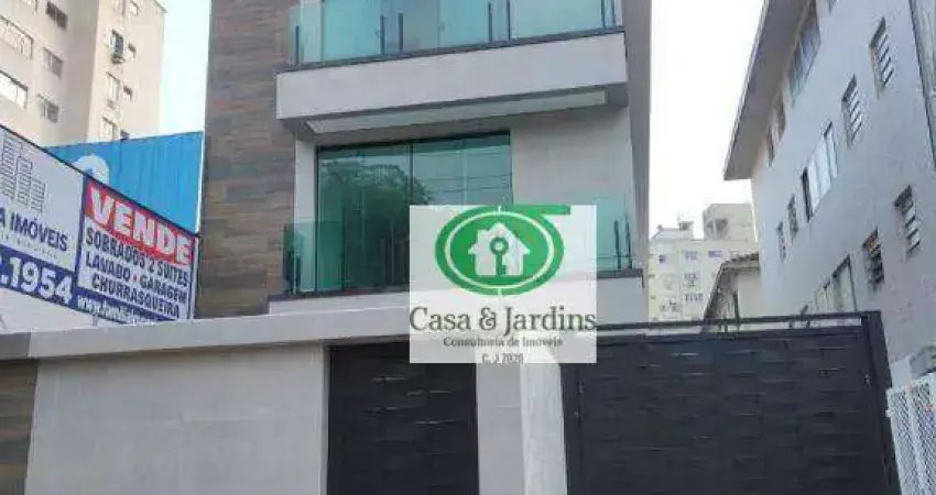 Sobrados em Villagio 02 suites - Campo Grande - Santos