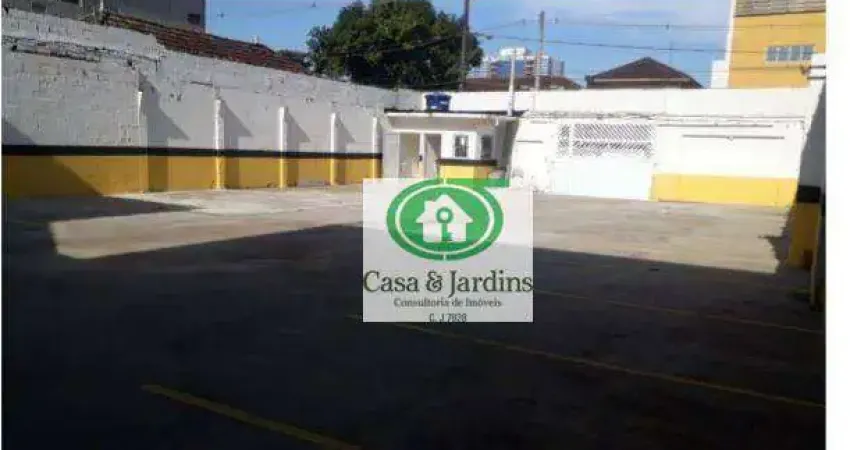 Terreno comercial para alugar na Rua Comendador Alfaya Rodrigues, 291, Embaré, Santos