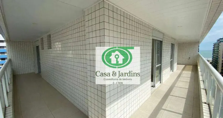 Apartamento com 3 dormitórios à venda, 133 m² por R$ 1.314.081,00 - Canto do Forte - Praia Grande/SP