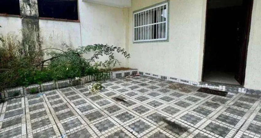 Casa Sobreposta Terrea 2 dormitórios à venda, 66 m² - Areia Branca - Santos/SP