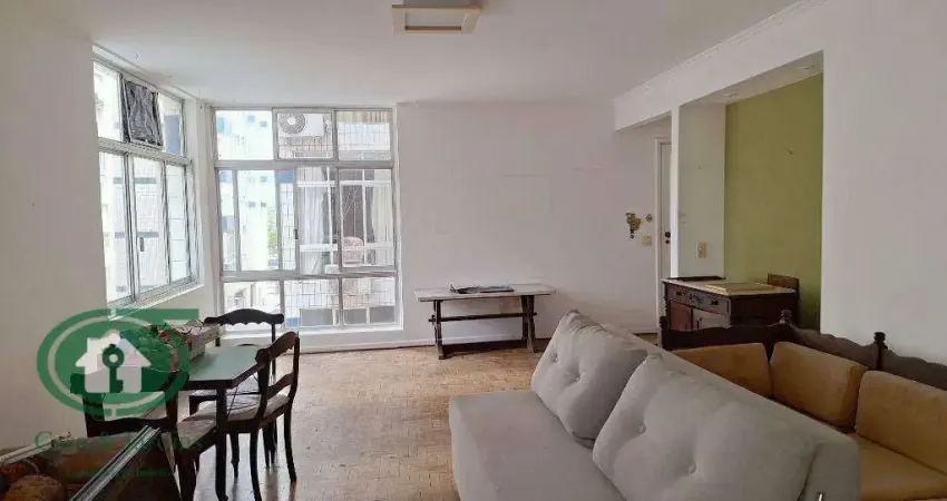 Apartamento com 3 dormitórios à venda, 192 m² por r$ 900.000,00 - gonzaga - santos/sp