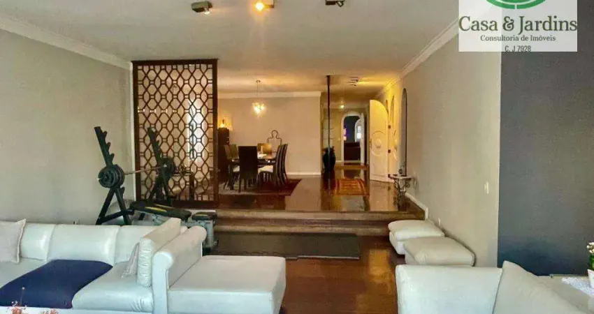 Excelente apartamento - 4 dormitórios (2 suítes) - 334 m² - À Venda - Boqueirão - Santos/SP