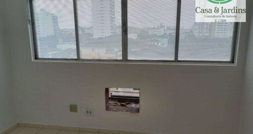 Sala para alugar, 35 m² por R$ 1.900,00/mês - Embaré - Santos/SP