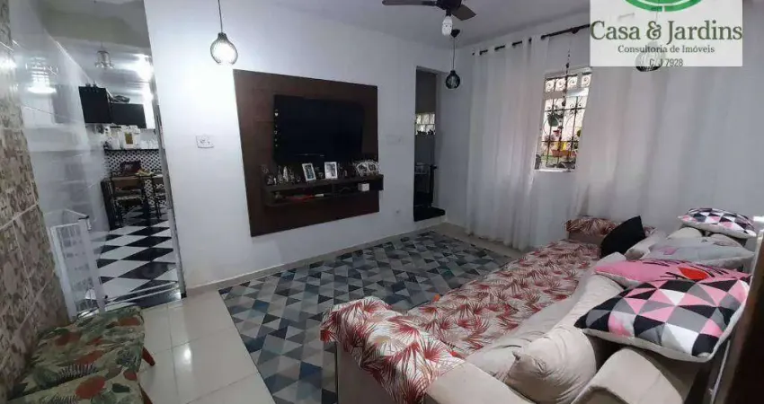 Casa com 3 dormitórios à venda em Santos, 97 m²  - Vila Matias