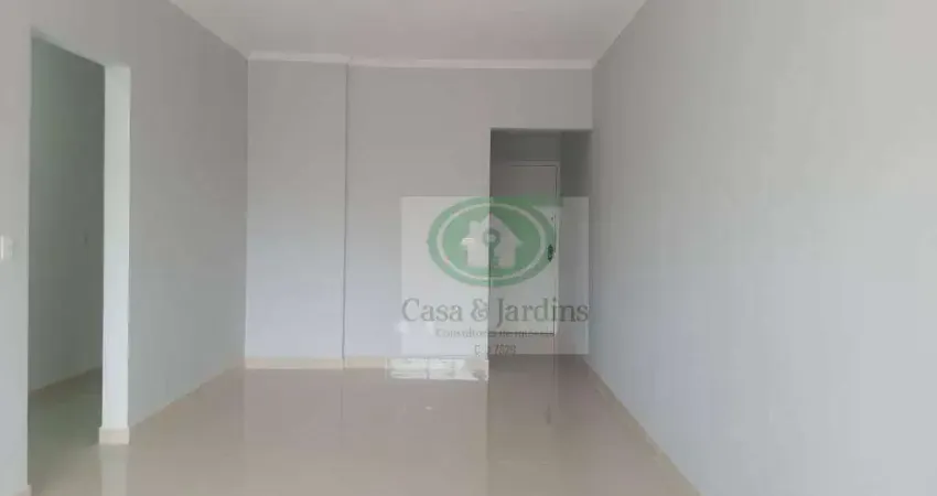 ALUGA Apto 3 dormitórios (suíte) + Qto e WC empregada, Fte c/ terraço e garagem p/ 2 carros - Bairro do Campo Grande - Santos