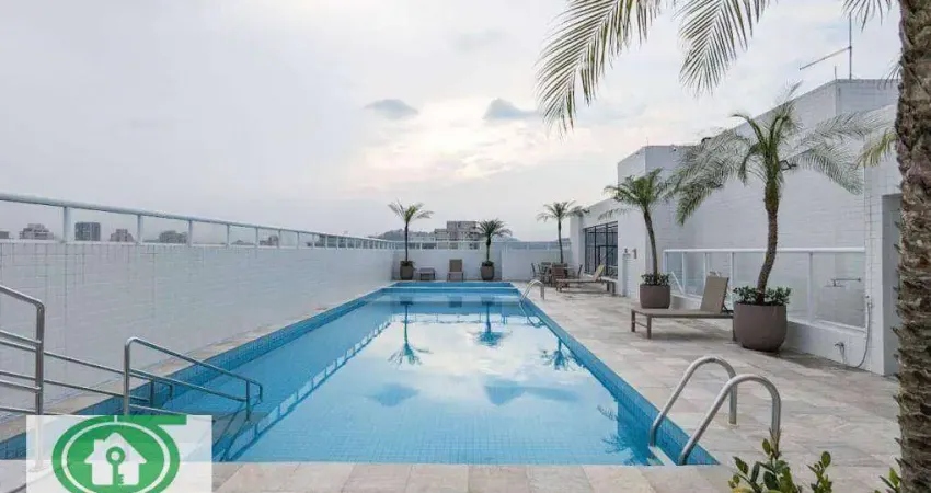 Apartamento 2 Dormitórios no Boqueirão/Santos - Prédio com Lazer Completo!