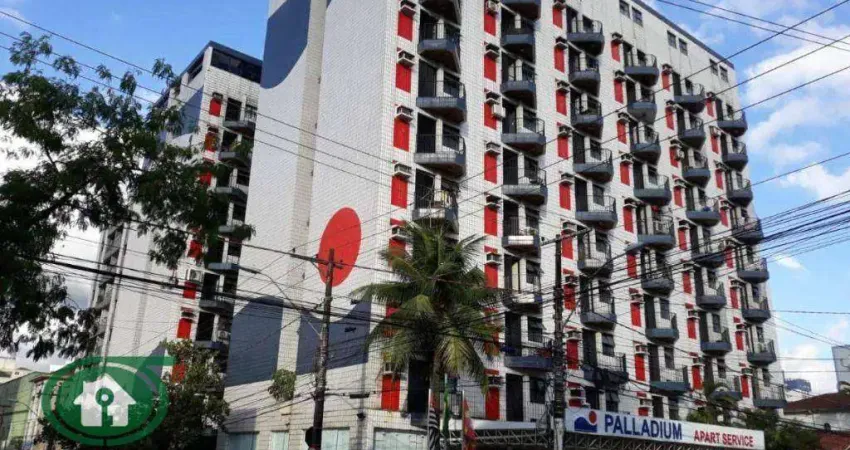 Flat com 1 quarto à venda na Rua João Ramalho, 466, Centro, São Vicente