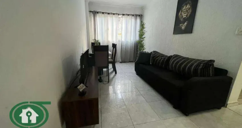 Apartamento  1 dormitório à venda, 51 m²  - Marapé - Santos/SP