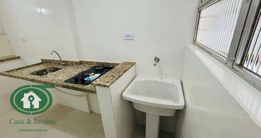 Apartamento com 1 dormitório à venda, 48 m² por R$ 335.000,00 - Ponta da Praia - Santos/SP