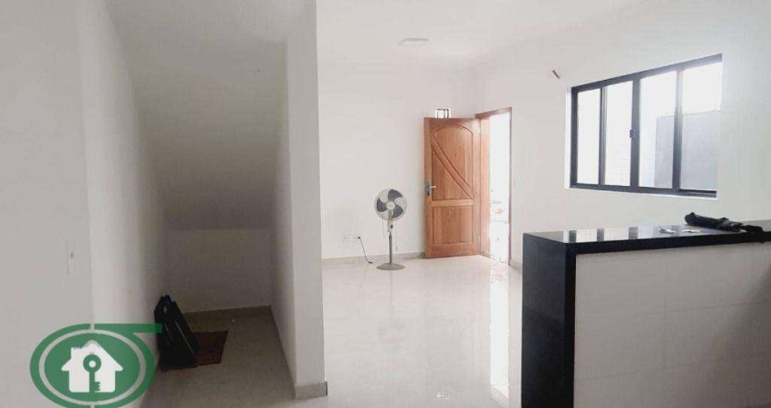 Casa Sobreposta Baixa c/ quintal e churrasqueira 3dormitorios - Embaré - Santos