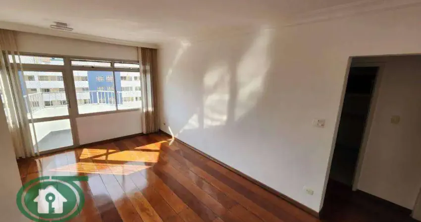 APARTAMENTO DE 2 DORMITÓRIOS, 2 BANHEIROS-PRÉDIO FRENTE MAR, GONZAGA- SANTOS/SP.