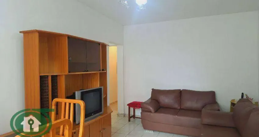 Apartamento  1 dormitório à venda, 50 m²  - Gonzaga - Santos/SP