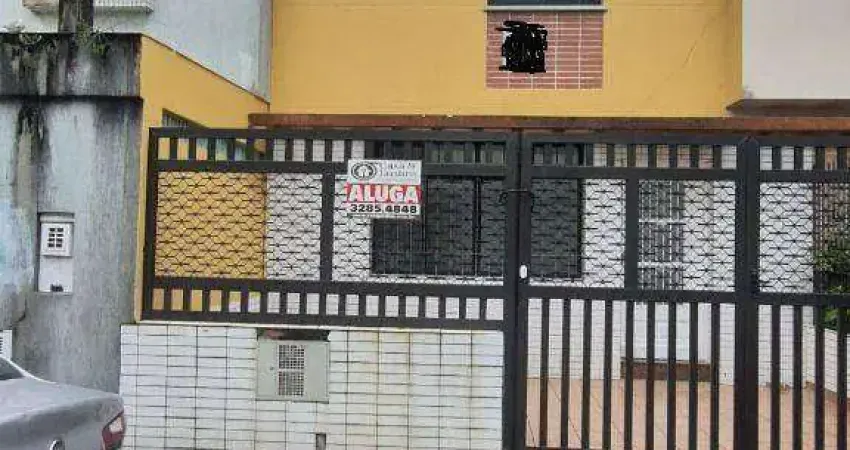 Casa com 2 dormitórios para alugar, 90 m² - Vila Matias - Santos/SP