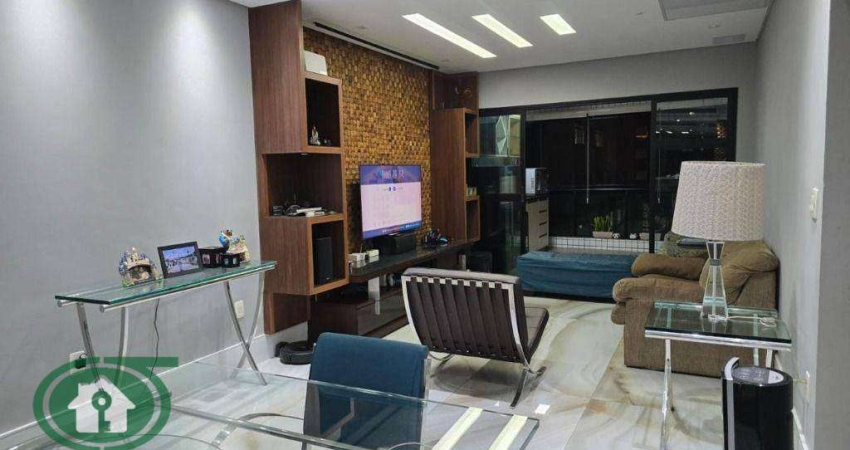 Apartamento 3 Dormitórios Mobiliado na Pompeia - Santos/SP