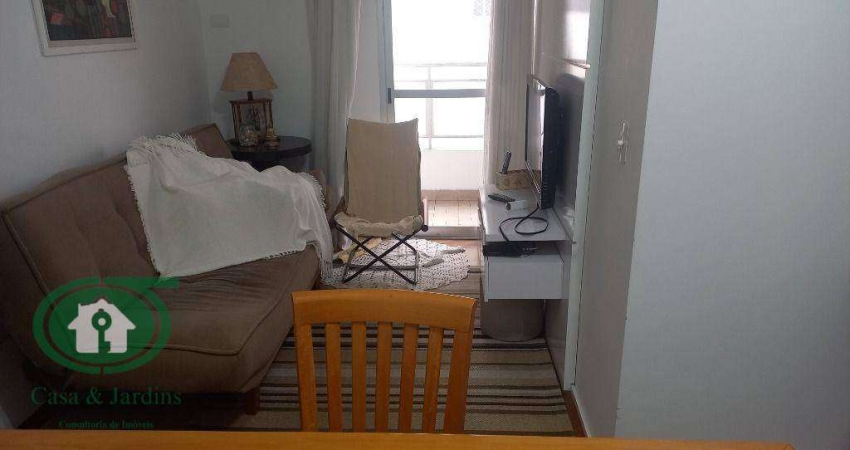APARTAMENTO PARA ALUGUEL EM SANTOS MOBILIADO COM 3 DORMITS (SUITE) E WC