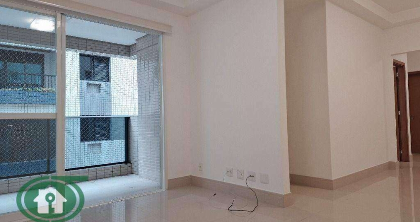 Apartamento Pompéia  2  suites para alugar, 116 m²  - Santos/SP