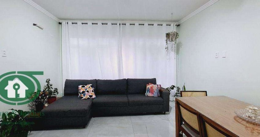 Apartamento  3 dormitórios à venda ou locação, 115 m²  - Campo Grande - Santos/SP