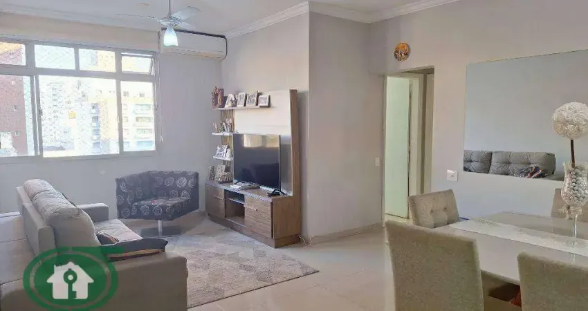 Apartamento 2 dormitórios à venda, 117 m²  - Boqueirão - Santos/SP