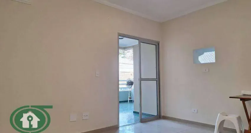 Apartamento  2 dormitórios para alugar, 50 m² - Canal 3 - Santos/SP