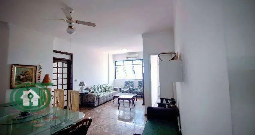 Apartamento 2 dormitórios suítes à venda, 107 m² - aparecida - santos/sp
