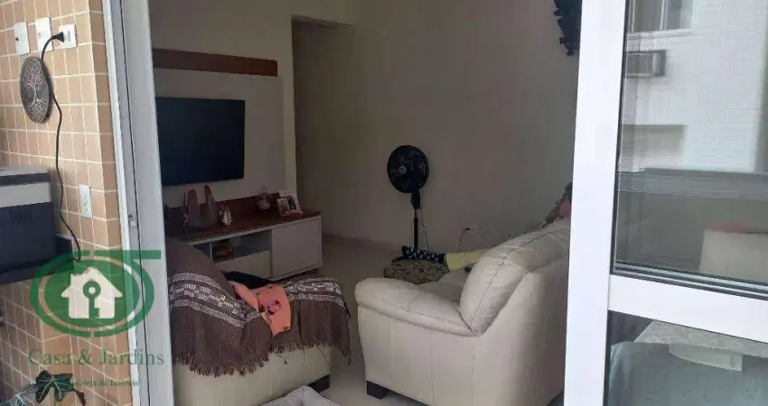 Apto para venda ou locação em santos, gonzaga com 2 quartos (suite) area de lazer a uma quadra da praia