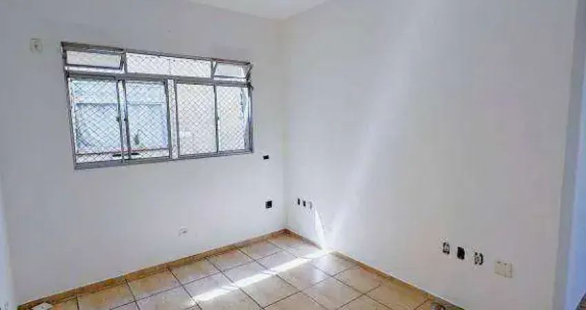 Aluga - apartamento no embaré - 2 dormitorios + wc empreagada. garagem suficiente