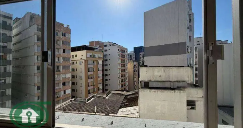 Apartamento em santos no bairro do boqueirão 3 dormitórios (suite) uma quadra da praia